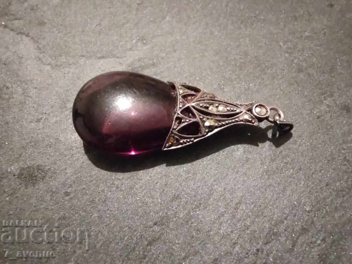 Auction Necklace, original pendant with stamp 7.11.2025 Auction Necklace, original pendant with stamp 7.11.2025