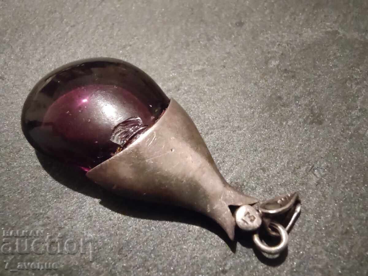 Necklace, original pendant with stamp 7.11.2025 - 5 Necklace, original pendant with stamp 7.11.2025 - 5