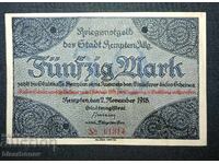 Germany, Germany, 50 Mark Kempten/Allgäu, 1918, XF