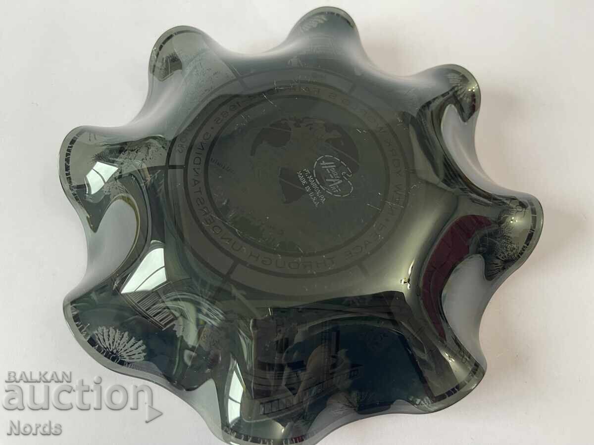 Δημοπρασία Όμορφη γυάλινη πιατέλα USA Δημοπρασία Όμορφη γυάλινη πιατέλα USA