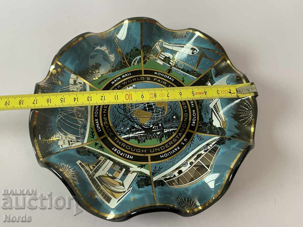 Όμορφη γυάλινη πιατέλα USA - 6 Όμορφη γυάλινη πιατέλα USA - 6