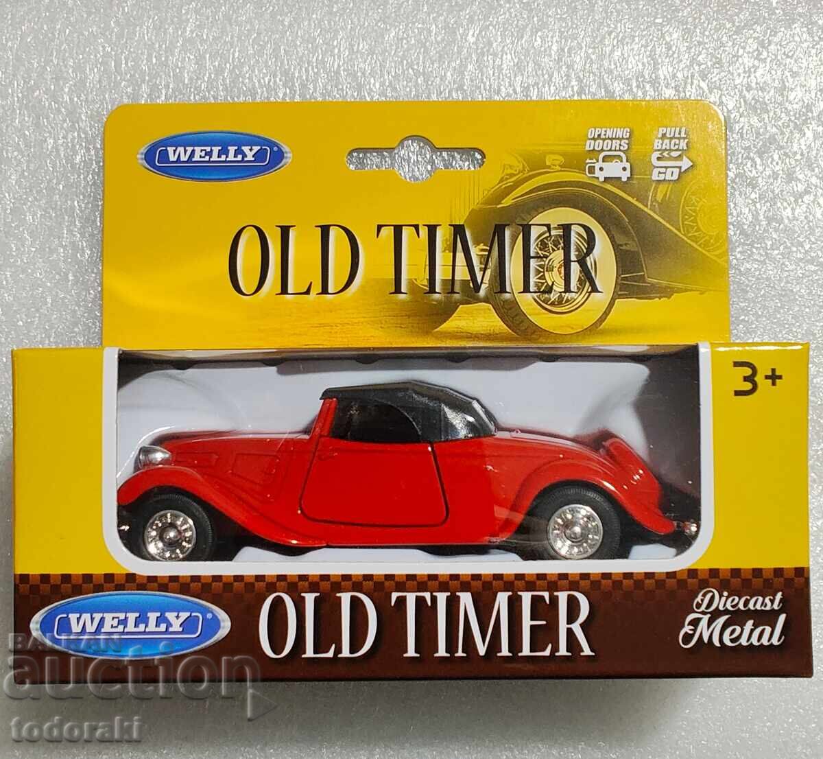 Welly Old Timer 1939 Citroen 11B Citroen 1:34 Uili Cutie