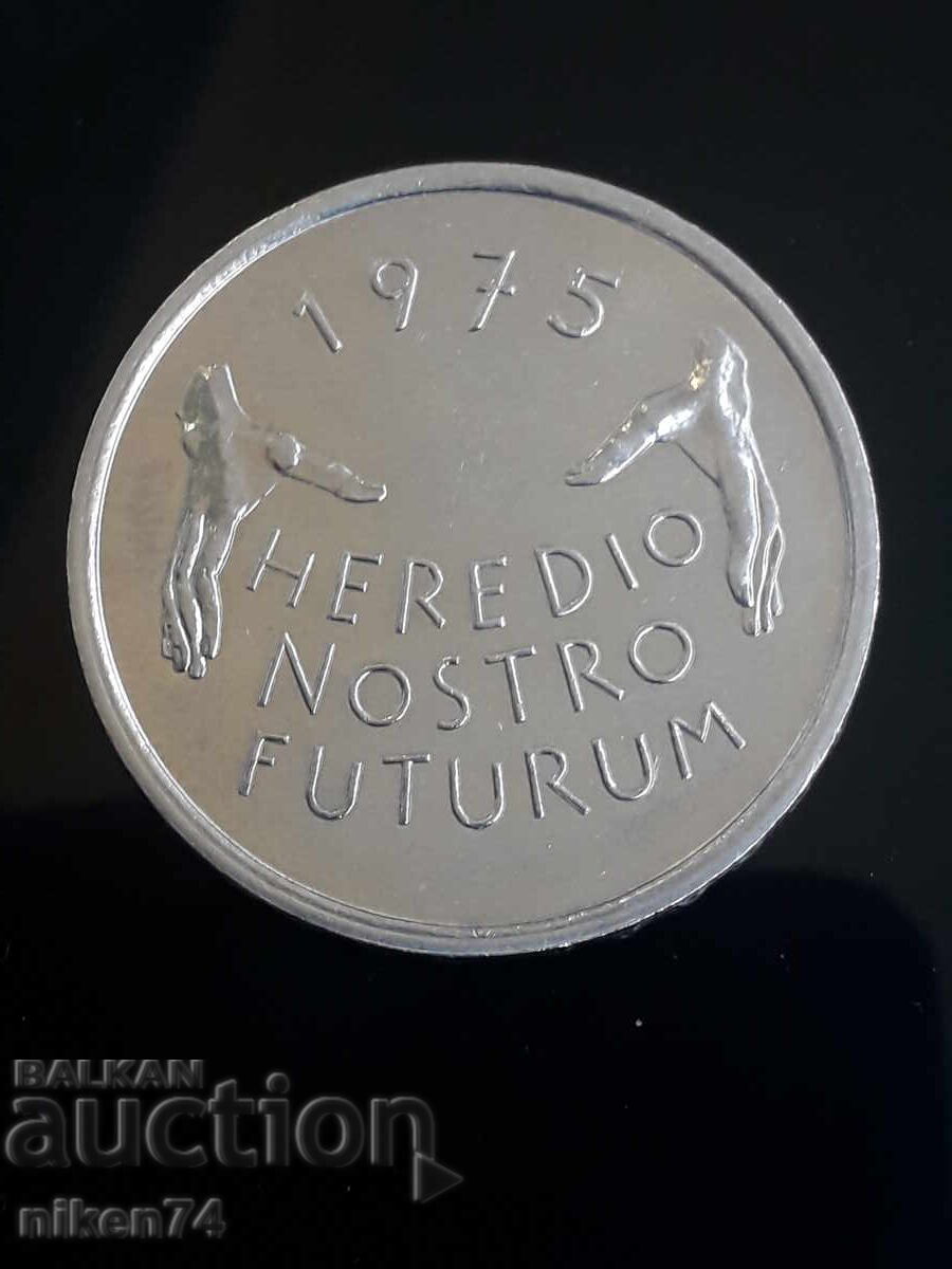 5 Swiss Francs, commemorative coin with price 10.00 BGN | € 5.11