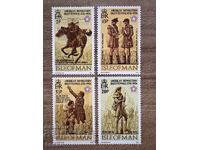 Insula Man - Transport și comunicații (1976) MNH