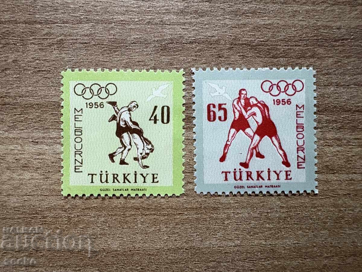 Turcia - Jocurile Olimpice, Melbourne, Australia (1956) MNH