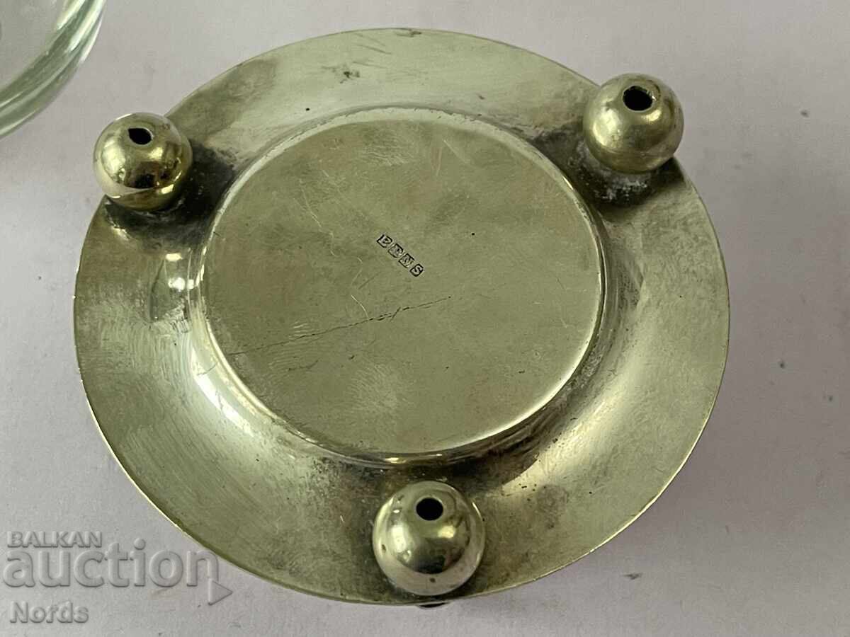 Δημοπρασία Δίσκος με ασημένια βάση Δημοπρασία Δίσκος με ασημένια βάση