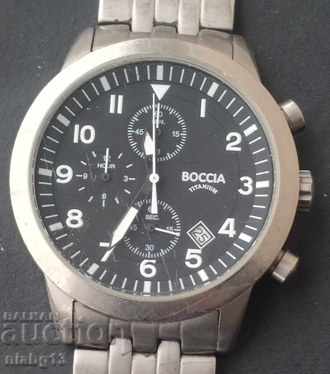 Boccia pilot chronograph titanium Boccia pilot chronograph titanium