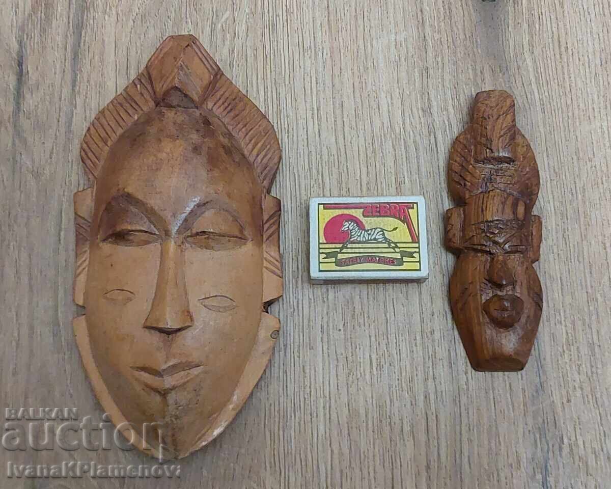 Sculpturi în lemn pentru cunoscători, două bucăți excelente - 6