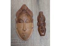 Sculpturi în lemn pentru cunoscători, două bucăți excelente