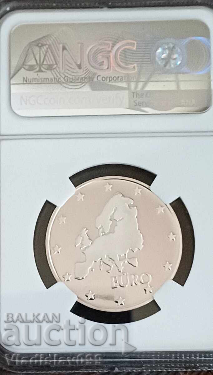 10лв.1999г.Бурмов NGC PF68 ULTRA CAMEO с цена 115.00 лв. | € 58.80