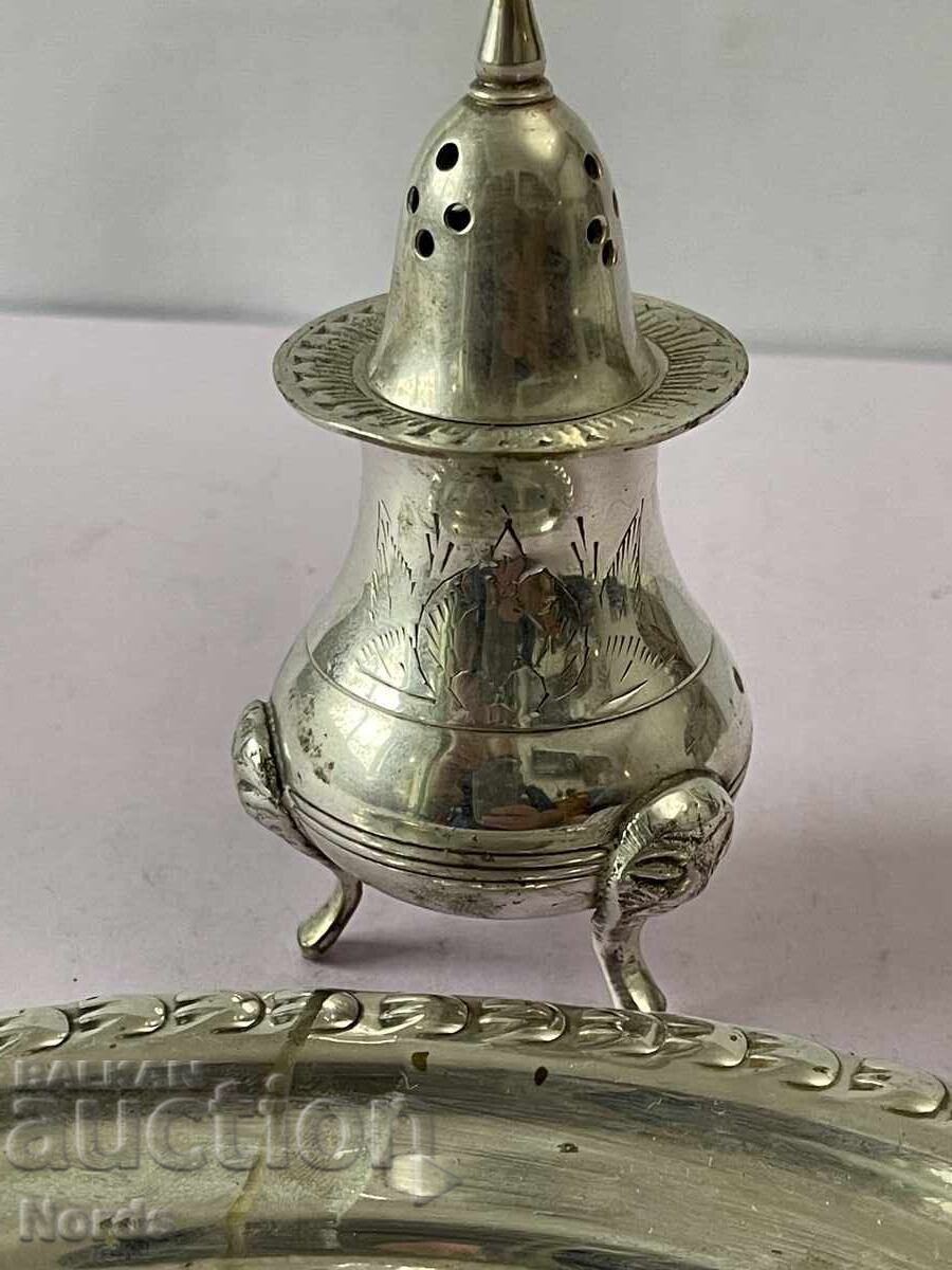 Δημοπρασία Ασημένια αλατιέρα