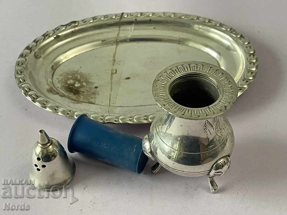 Παράδοση Ασημένια αλατιέρα