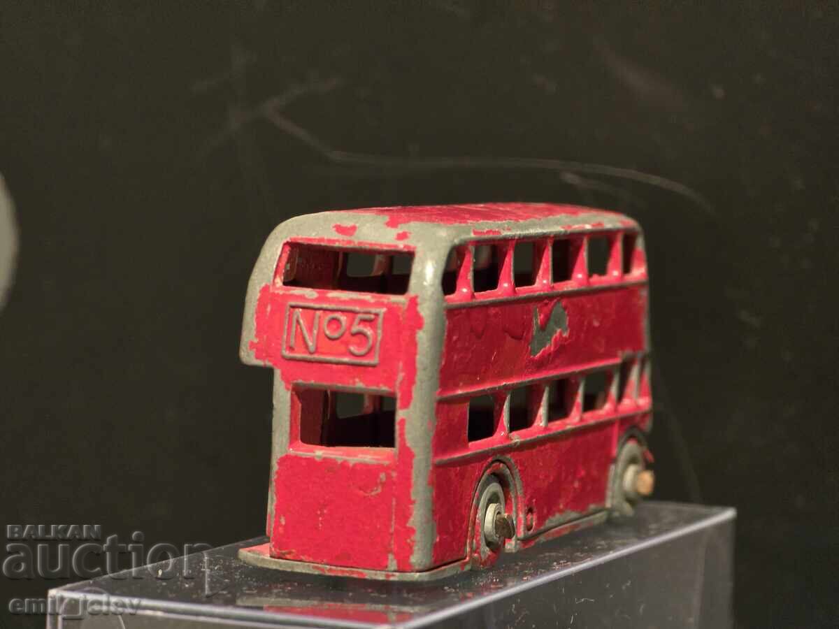Livrarea Matchbox Lesney No 5B Autobuz etajat 1957-1959 god Livrarea Matchbox Lesney No 5B Autobuz etajat 1957-1959 god
