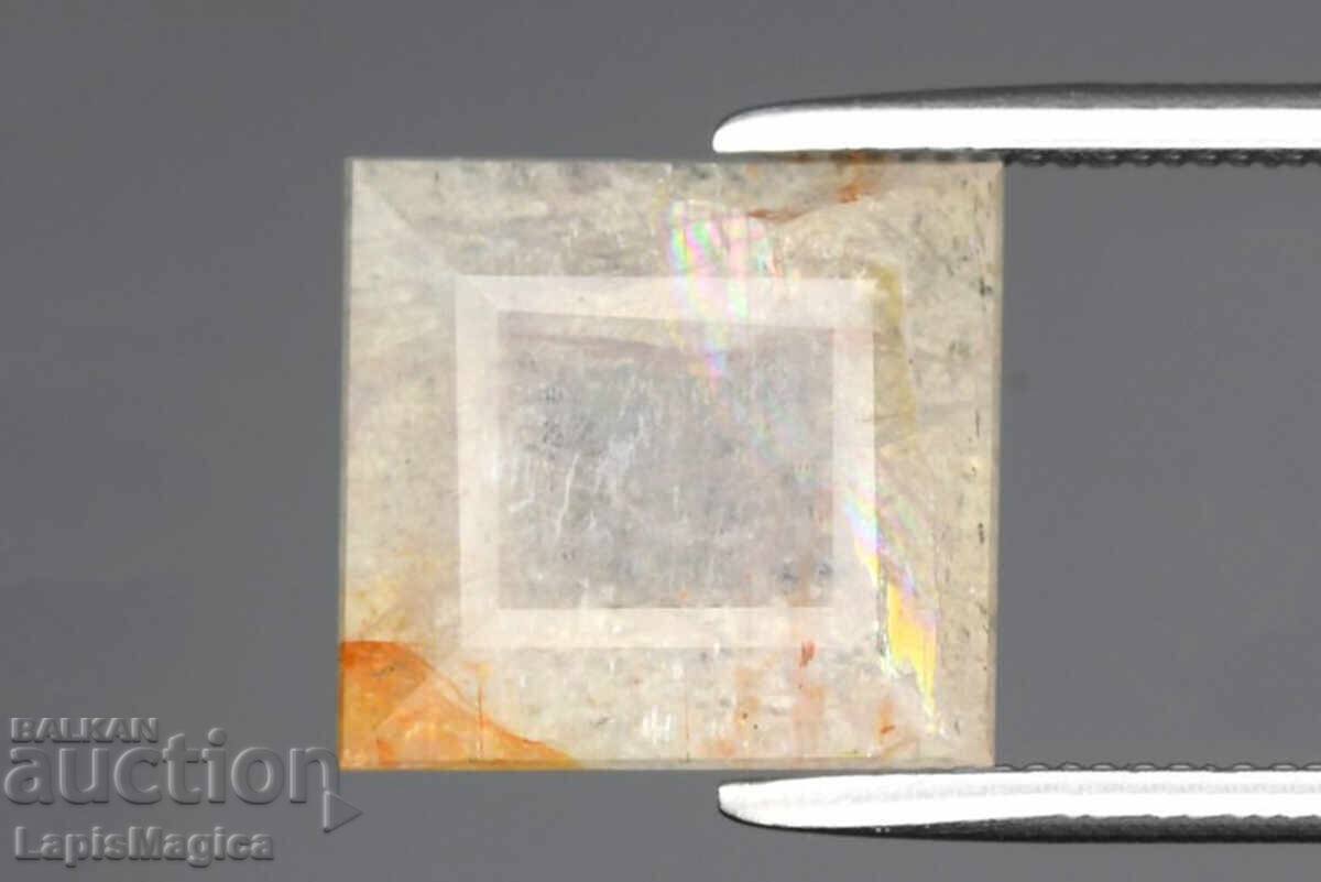 Bicolor Green Tourmaline 4.38ct Octagon Cut