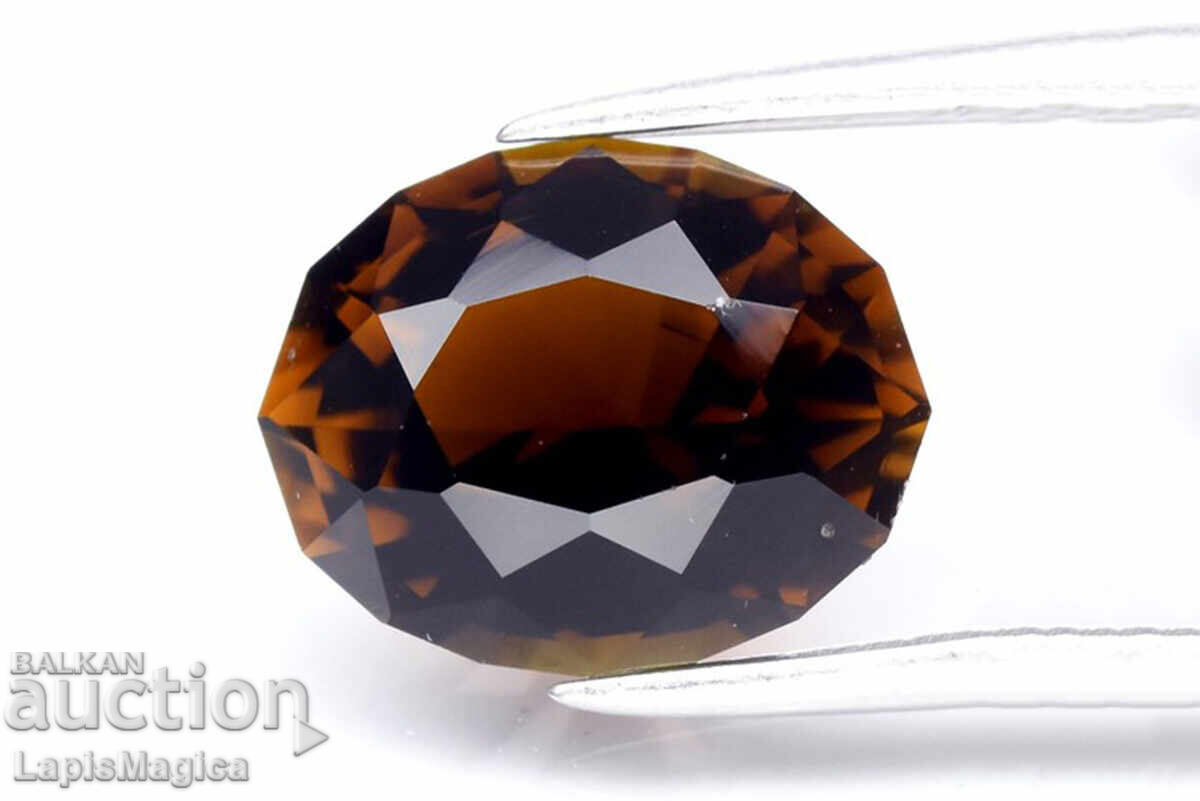 Turmalină maro 2.14ct VVS tăietură ovală Turmalină maro 2.14ct VVS tăietură ovală