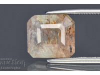 Turmalină portocalie 3.34ct tăietură octogonală