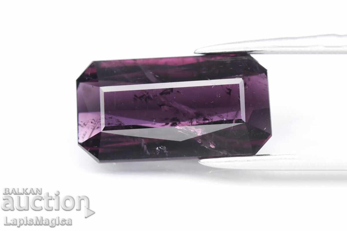 Violet Tourmaline 2.46ct Scissors Octagon Cut