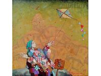 Tablou "Zmeul", pictor Angel Gerdjikov, 2023