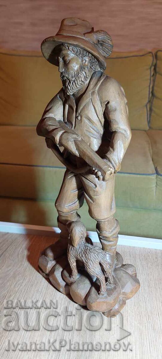 Δημοπρασία Ξυλόγλυπτο για γνώστες, ύψος 42εκ