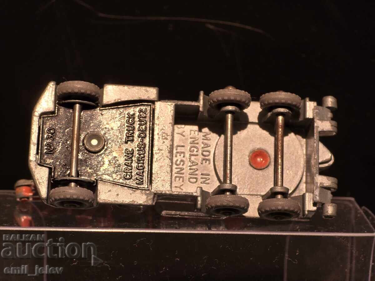 Matchbox Lesney No.30B Magirus Deutz Crane Truck 1961 - 6