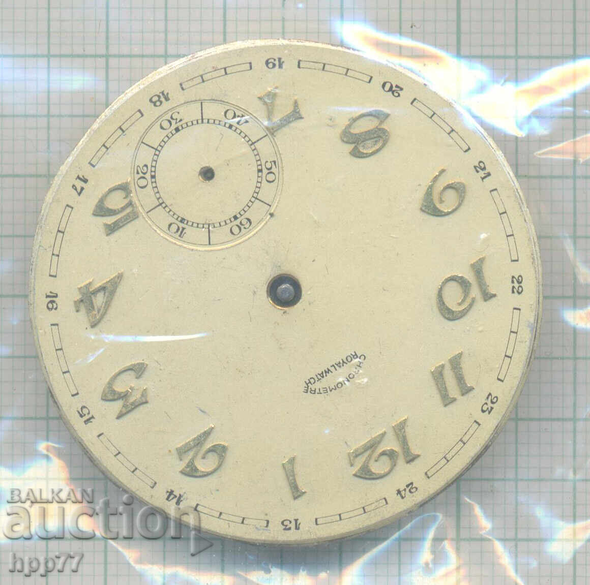 μηχανισμός ρολογιού 124