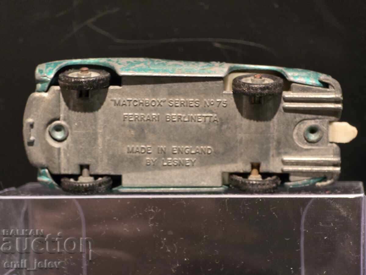 LESNEY Matchbox-75B Ferrari Berlinetta 1965-1969 - 6 LESNEY Matchbox-75B Ferrari Berlinetta 1965-1969 - 6
