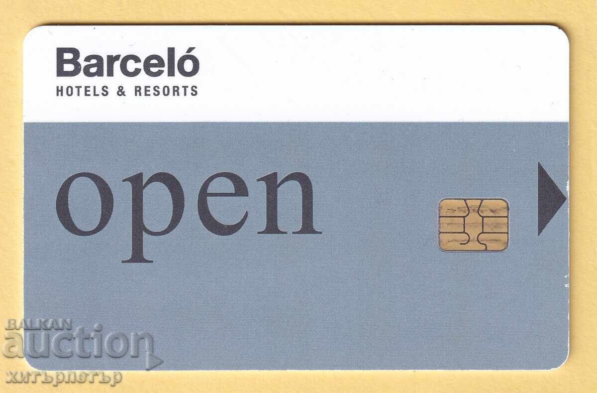 Хотелска ключ Карта Барсело с чип с цена 3.00 лв. | € 1.53 Хотелска ключ Карта Барсело с чип с цена 3.00 лв. | € 1.53