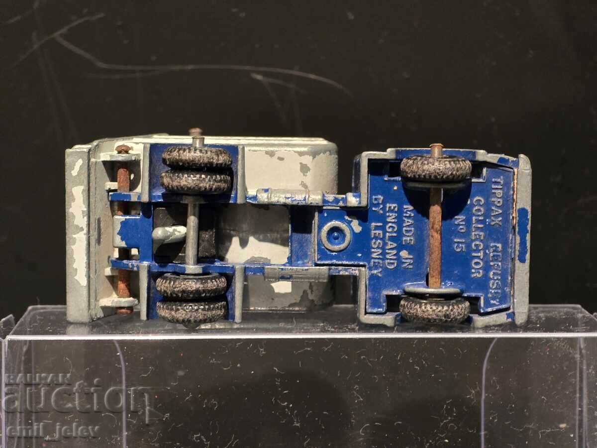 Matchbox Lesney No.15C Tippax Refuse Collector 1963-1968 - 6