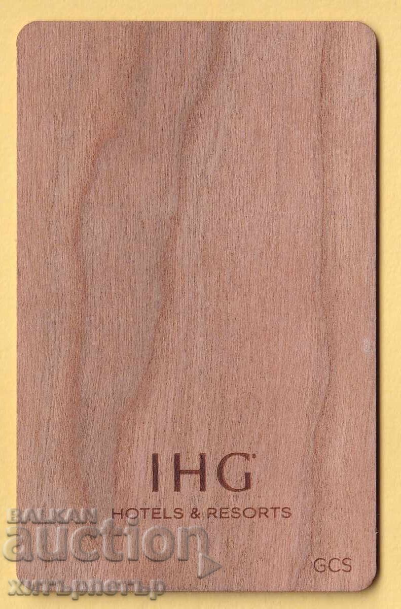 Card de cheie hotelieră IHG