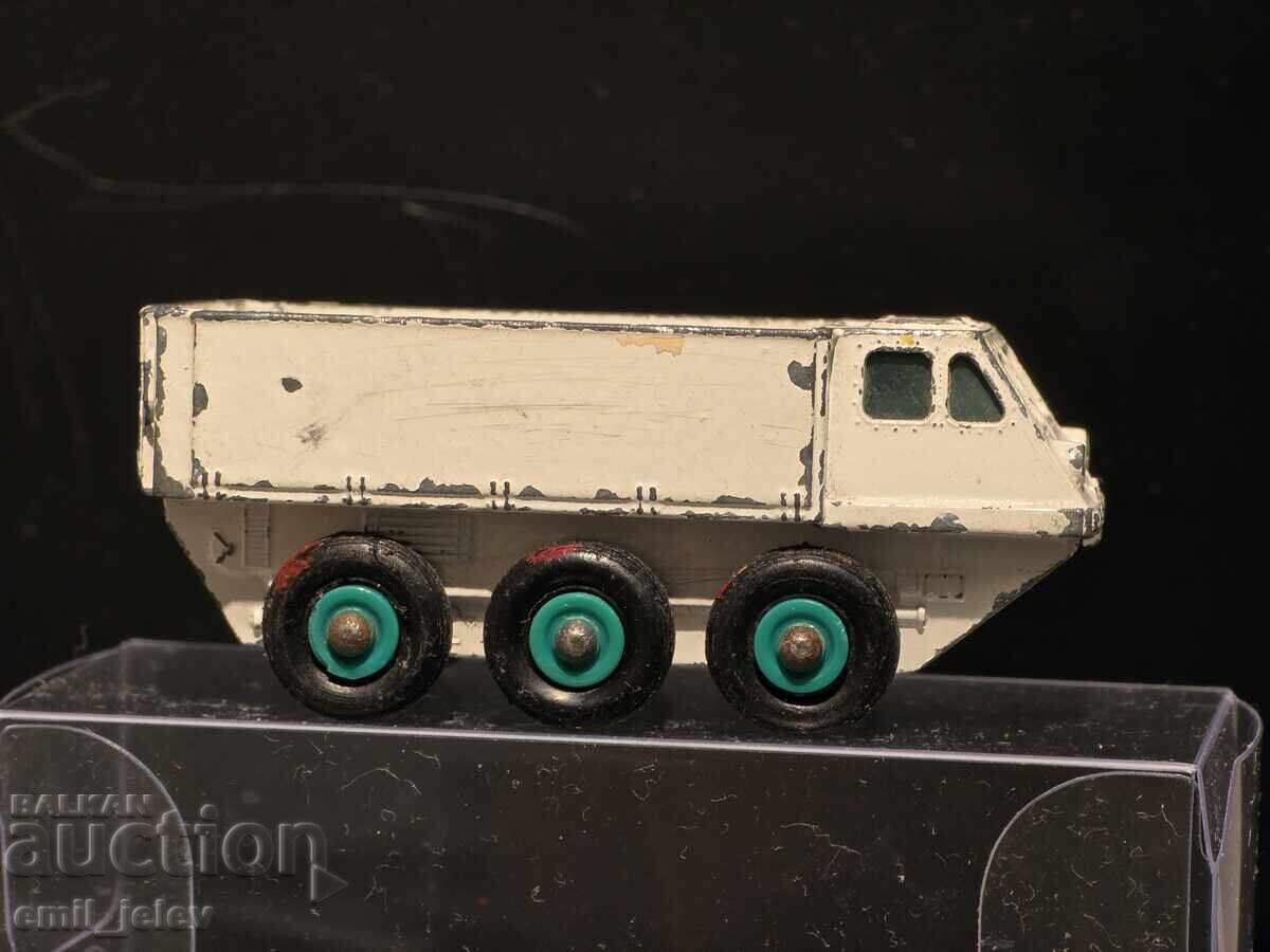 Matchbox Lesney No. 61B Alvis Stalwart 1966 with price 10.99 BGN | € 5.62 Matchbox Lesney No. 61B Alvis Stalwart 1966 with price 10.99 BGN | € 5.62