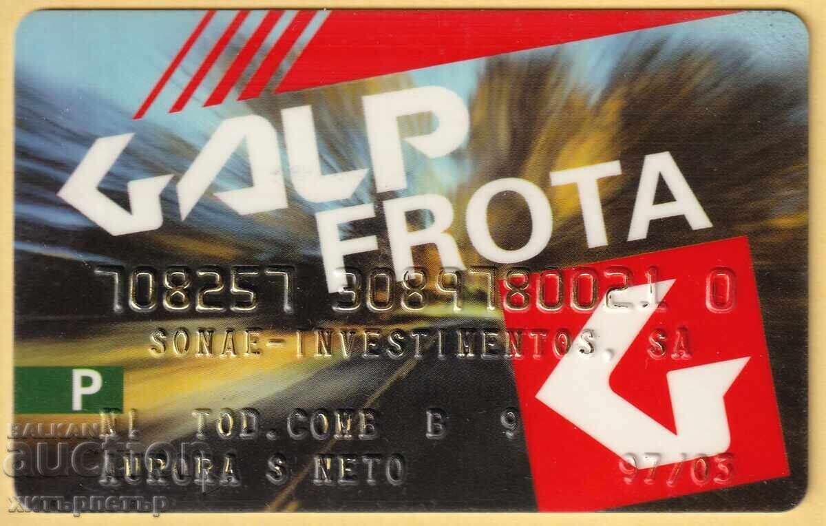 Portuguese Bank Card Portuguese Bank Card