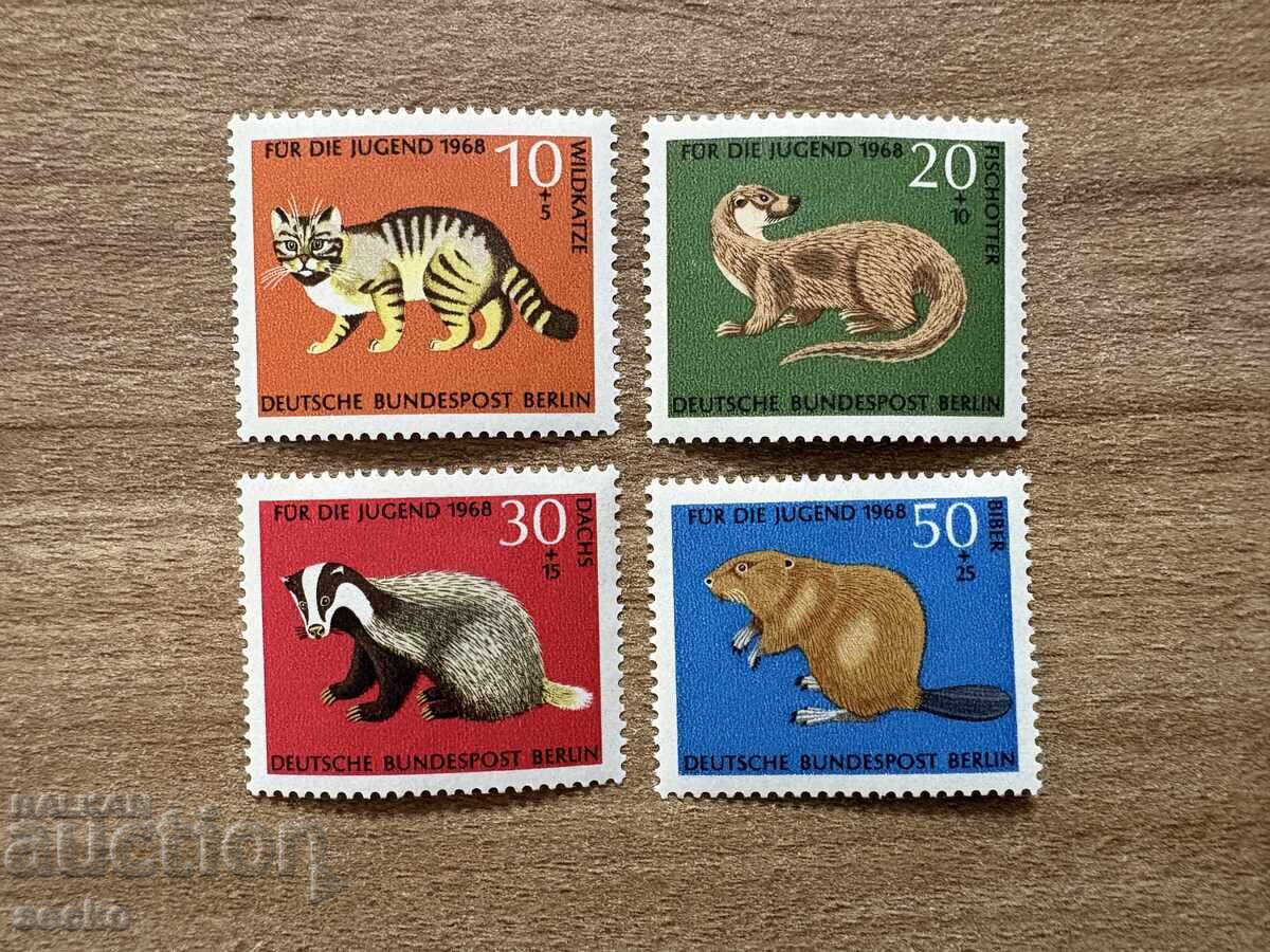 Βερολίνο - Απειλούμενα Ζώα (1968) MNH Βερολίνο - Απειλούμενα Ζώα (1968) MNH