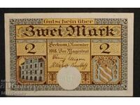 Germany, 2 Mark Bekum, 1918, UNC-1
