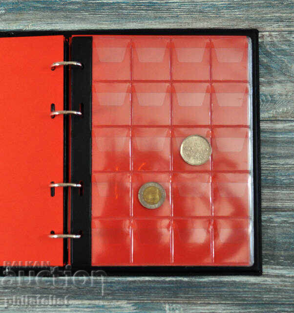 MARCIA - Coin album with 10 pages for 221 coins with price 38.00 BGN | € 19.43
