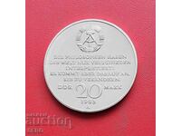 Germany-GDR-20 Mark 1983-100 g. from the death of Marx