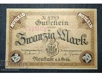 Γερμανία, Γερμανία, 20 μάρκα Neustadt an der Orla, 1918, UNC