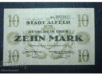 Germany, Germany, 10 Mark Alfeld, 1918, aUNC/UNC-1