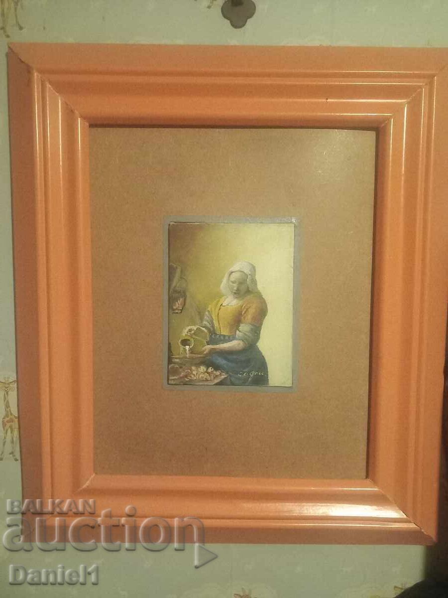 IOHANNES VERMEER - Vânzătoarea de lapte