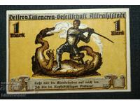 Germany, Германия, 1 марка Алтралщад ,1918 г, UNC