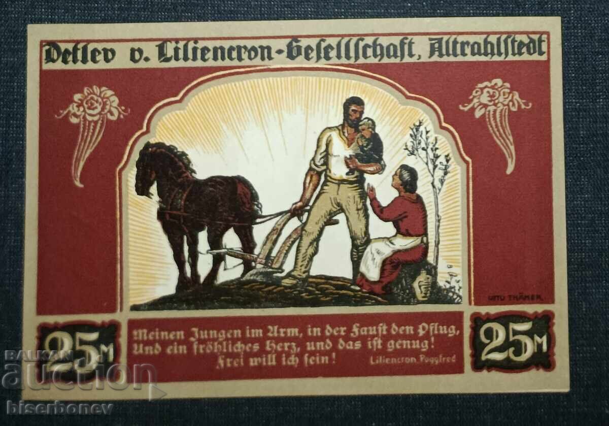Γερμανία, Γερμανία, 25 μάρκα Altstadt, 1918, UNC με τιμή 13.00 BGN | € 6.65