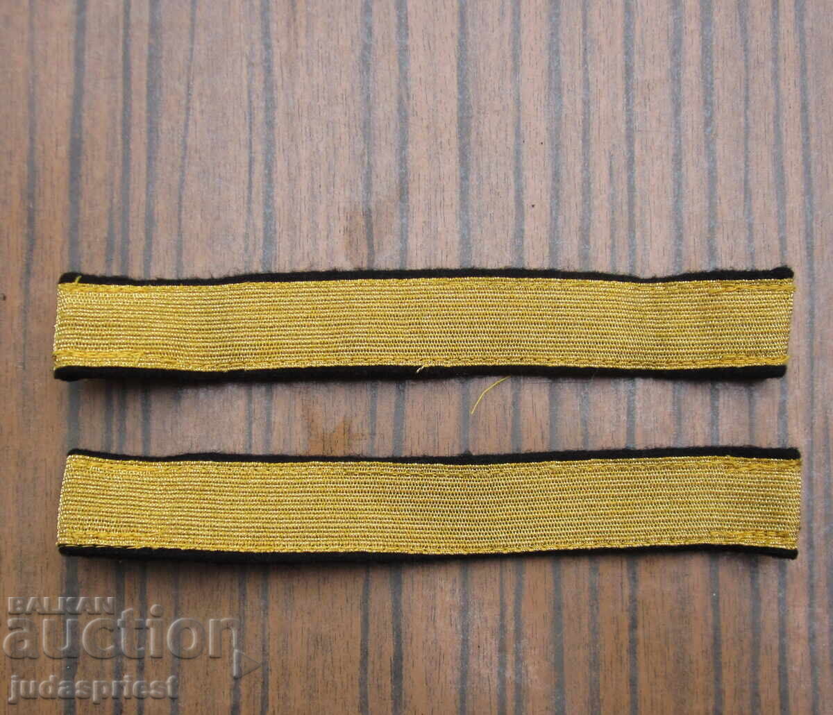 Bŭlgarski voennomorski nashivki ot sotsa (BGN)