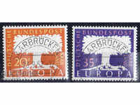 1957. Germania-Saarland. Europa