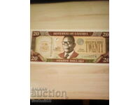 LIBERIA 20 DOLARI 2011 UNC