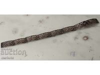 Αρχαίο ασημένιο βραχιόλι φιλιγκράν - Au:800/1000