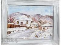 Αγροτικό χειμωνιάτικο τοπίο Μποζέντσι