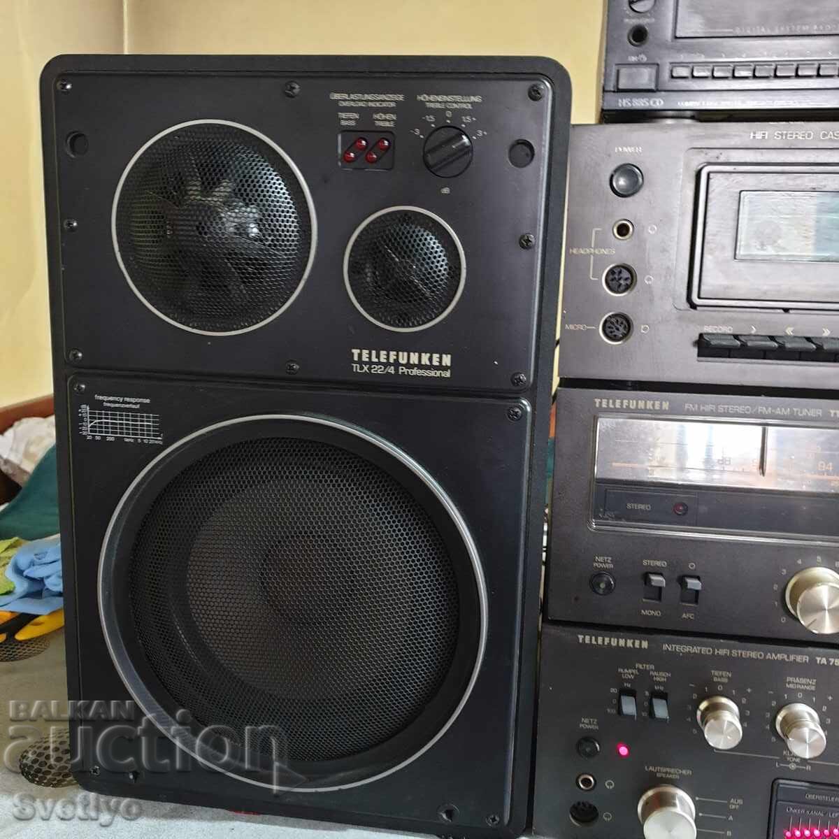 Sistem audio Telefunken cu preț 1200.00 BGN | € 613.55 Sistem audio Telefunken cu preț 1200.00 BGN | € 613.55