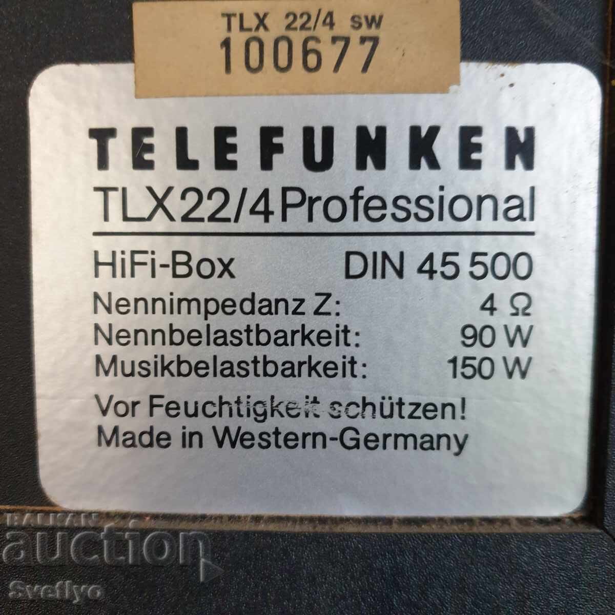 Sistem audio Telefunken - 5 Sistem audio Telefunken - 5