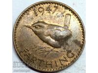 Great Britain 1 Farthing 1947 Bronze