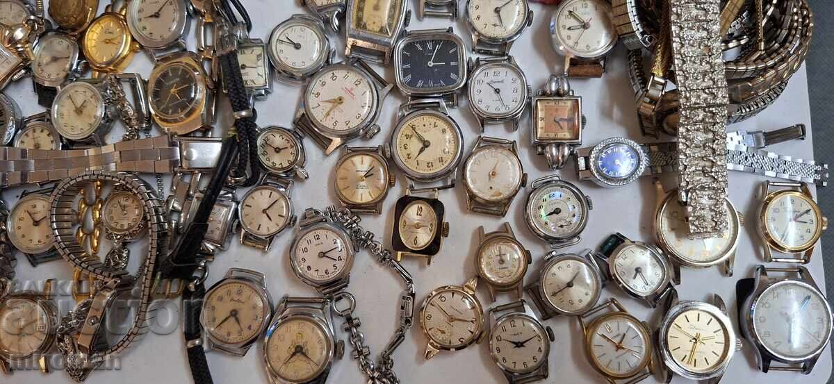 For sale: Lot of women's watches + cases and straps - 5
