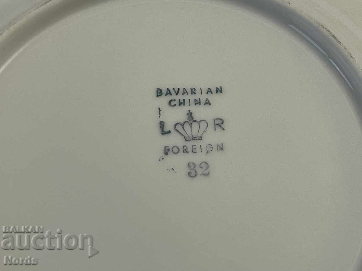 Πορσελάνινο τριπλό σετ τσαγιού με σήμανση - 6